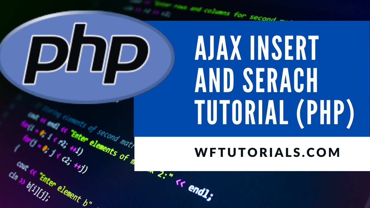 Transplant Shinkan code Ajax insert and search with PHP and jQUery - wfTutorials